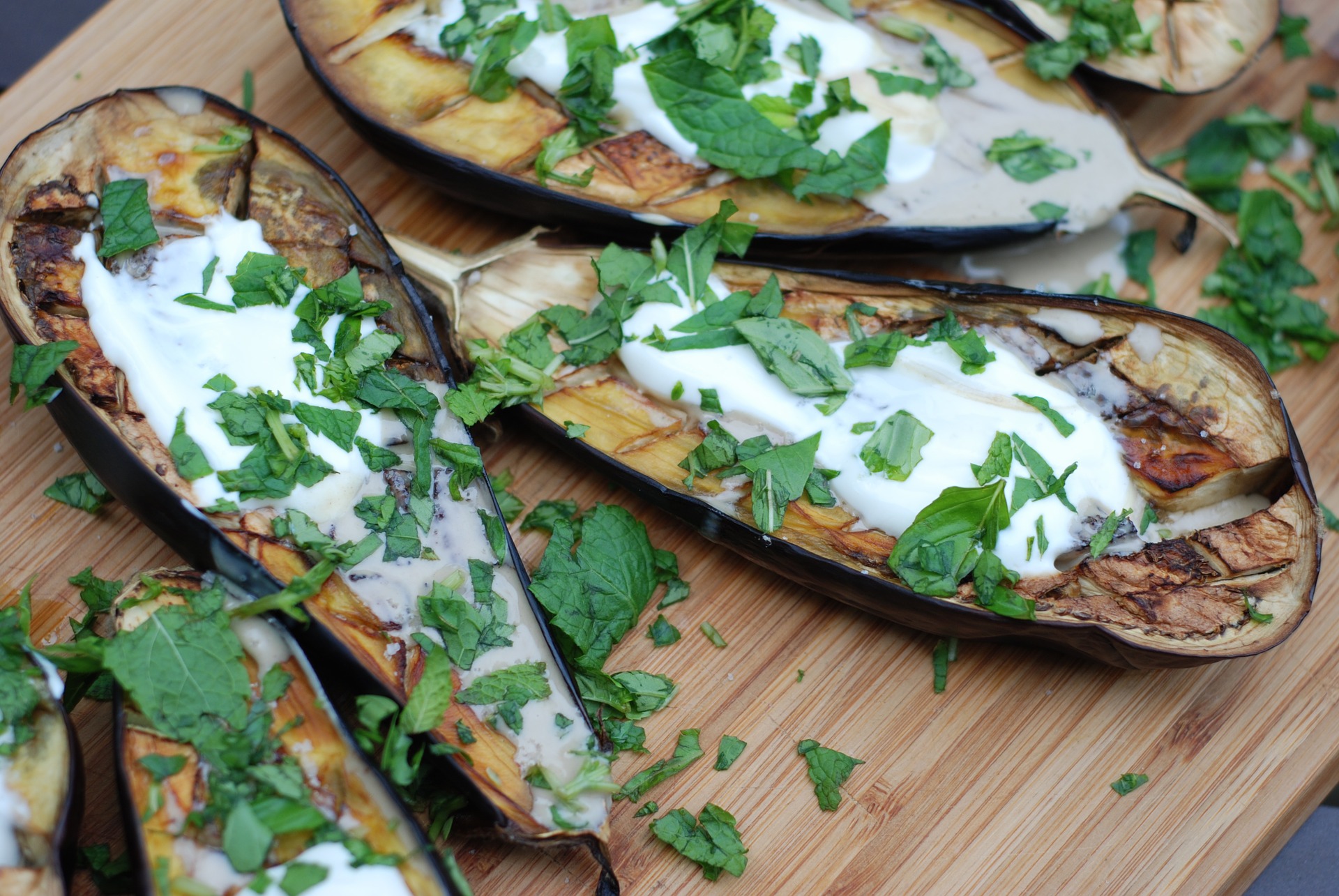 Yogurt and Eggplant Dish